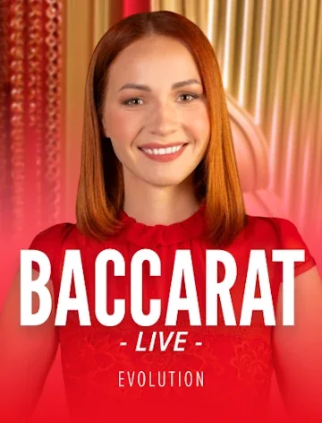 Live Baccarat in the Golden Pharaoh lobby, 98.94% RTP Evolution title