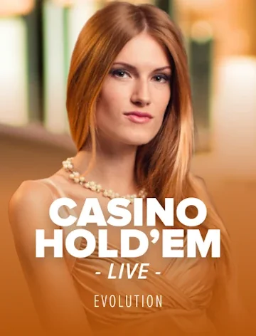 Casino Hold'em game tile — Evolution, 97.84% RTP