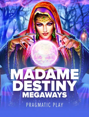 Madame Destiny Megaways game tile — Pragmatic Play, 96.50% RTP
