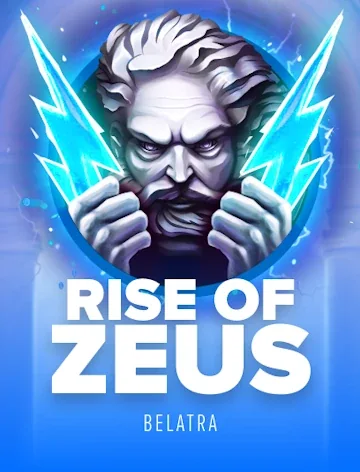 Rise of Zeus in the Golden Pharaoh lobby, 95.50% RTP Belatra title