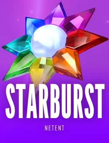 Starburst in the Golden Pharaoh lobby, 96.09% RTP NetEnt title